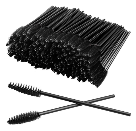 Escovinha Descartáveis Para Extensão Cílios - Kit C/50 Unid