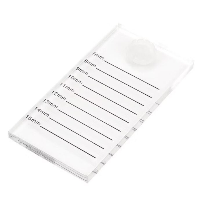 Paleta de vidro p/ cílios