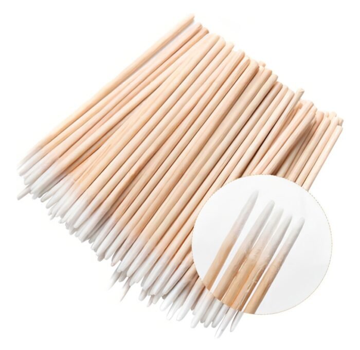 Palito com algodão p/ Henna - 100un cada