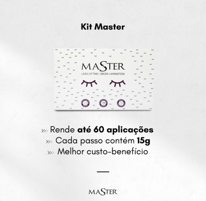 KIT LASH LIFTING E BROW LAMINATION MASTER 15g - Imagem 2